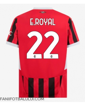 AC Milan Emerson Royal #22 Tricou Fotbal Replică 2024-25 Barbati Acasa